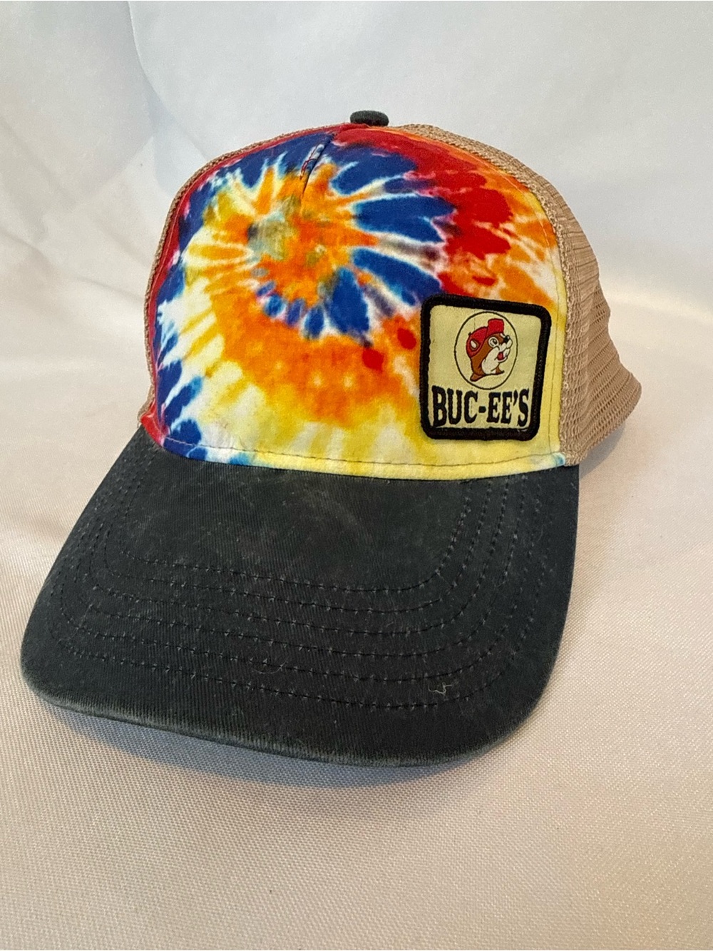 Buc-ee's Tie-Dye Trucker Hat - Multicolor